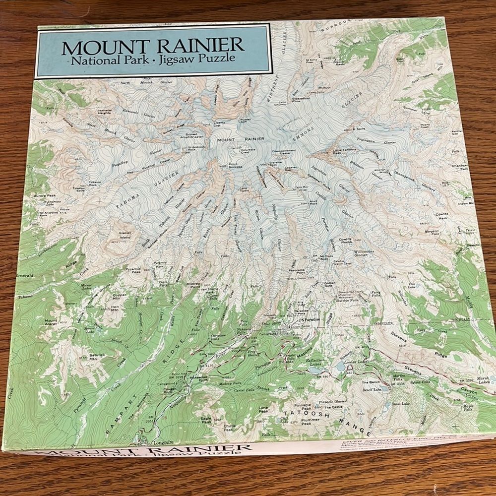 Coburg Design Mount Rainier National Park Puzzle 500 pieces